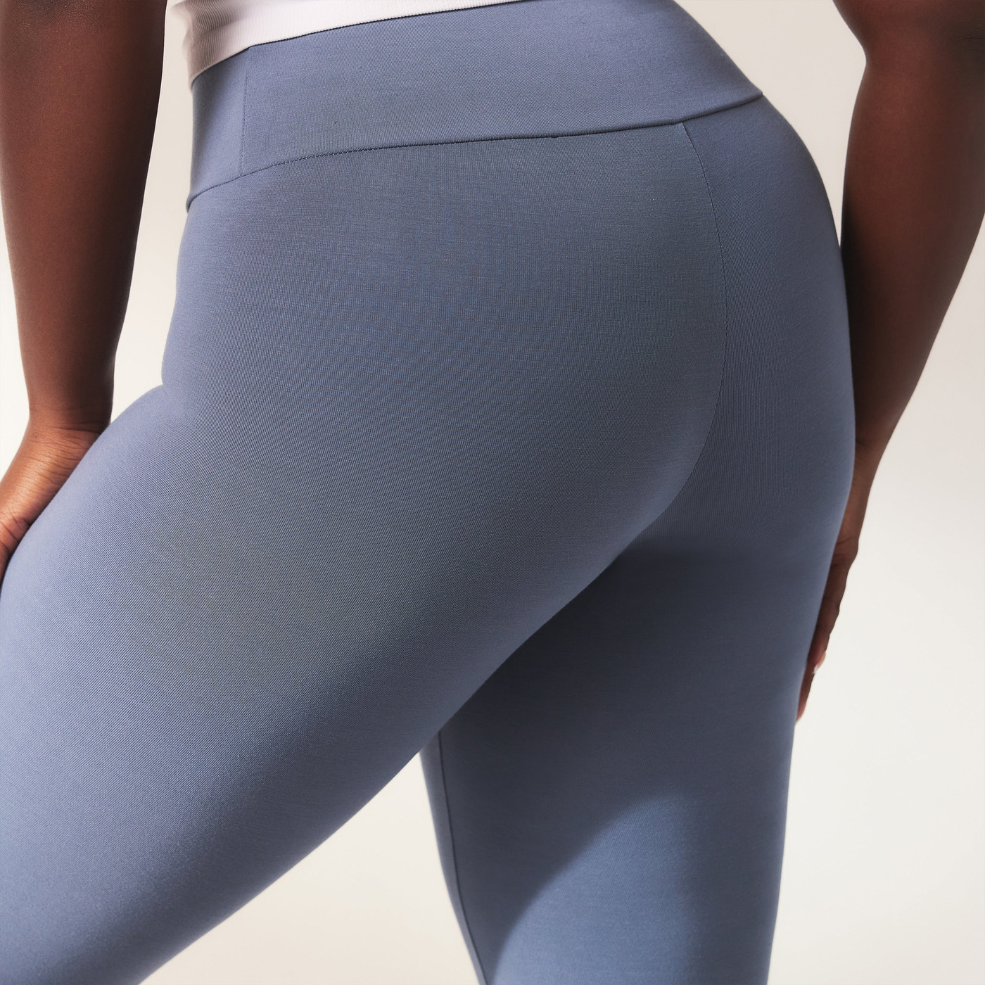 Alltägliche Leichte Leggings - Stahlblau