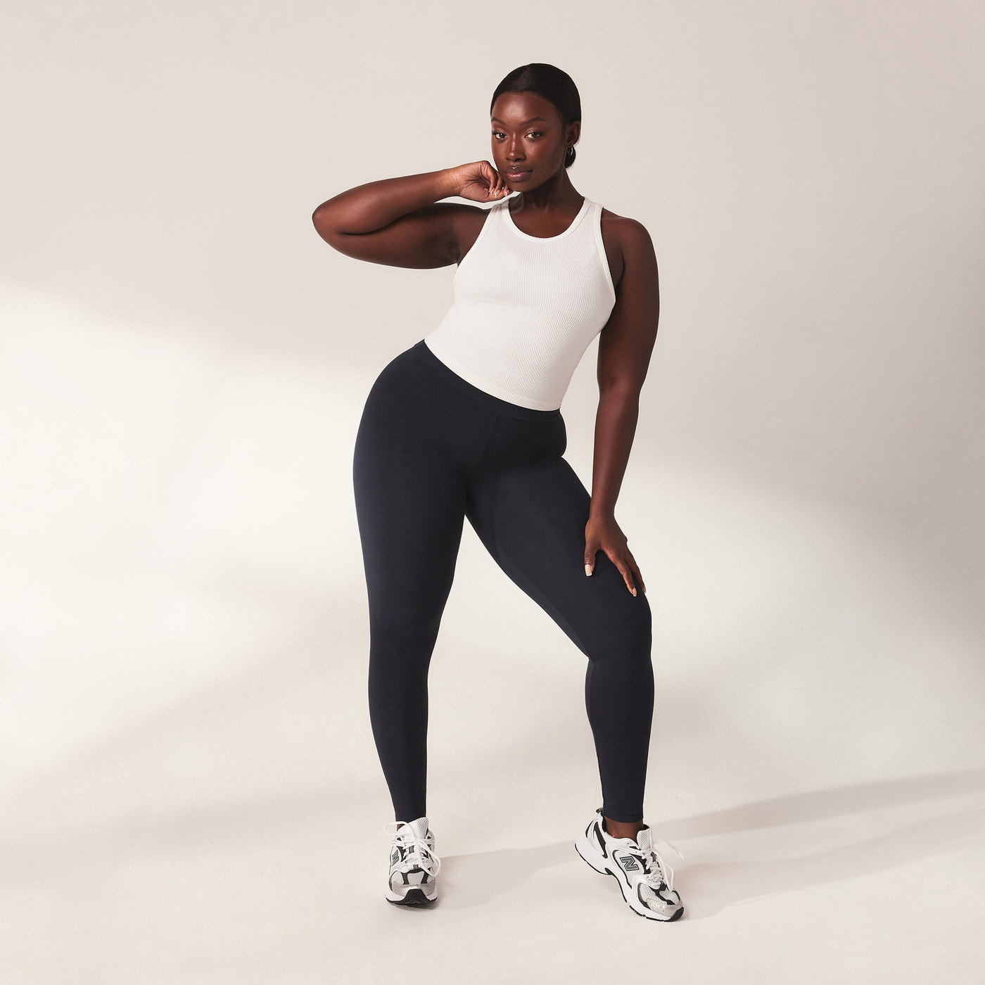 Leichte Umstands-Schlagleggings - Vintage Navy