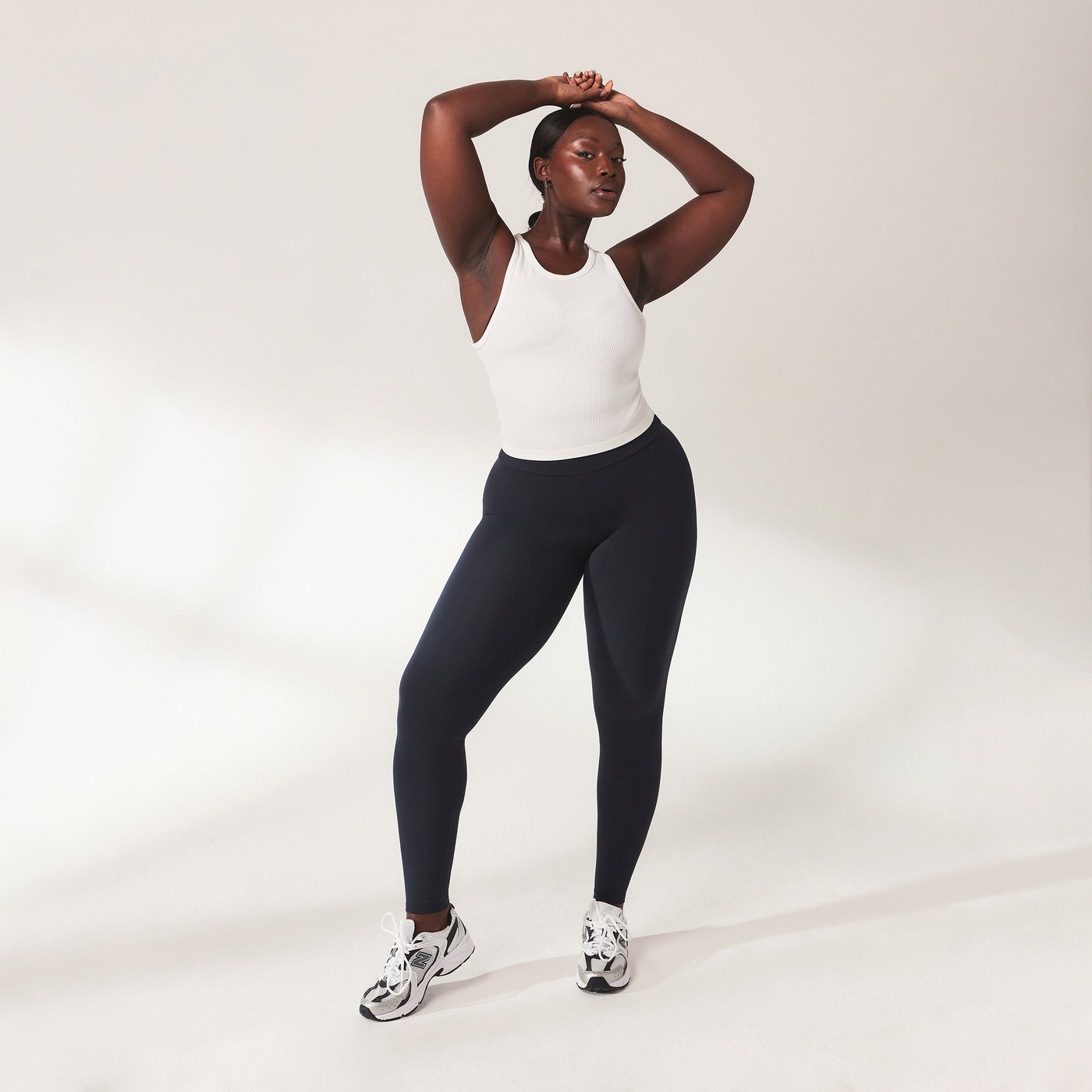 Leichte Umstands-Schlagleggings - Vintage Navy