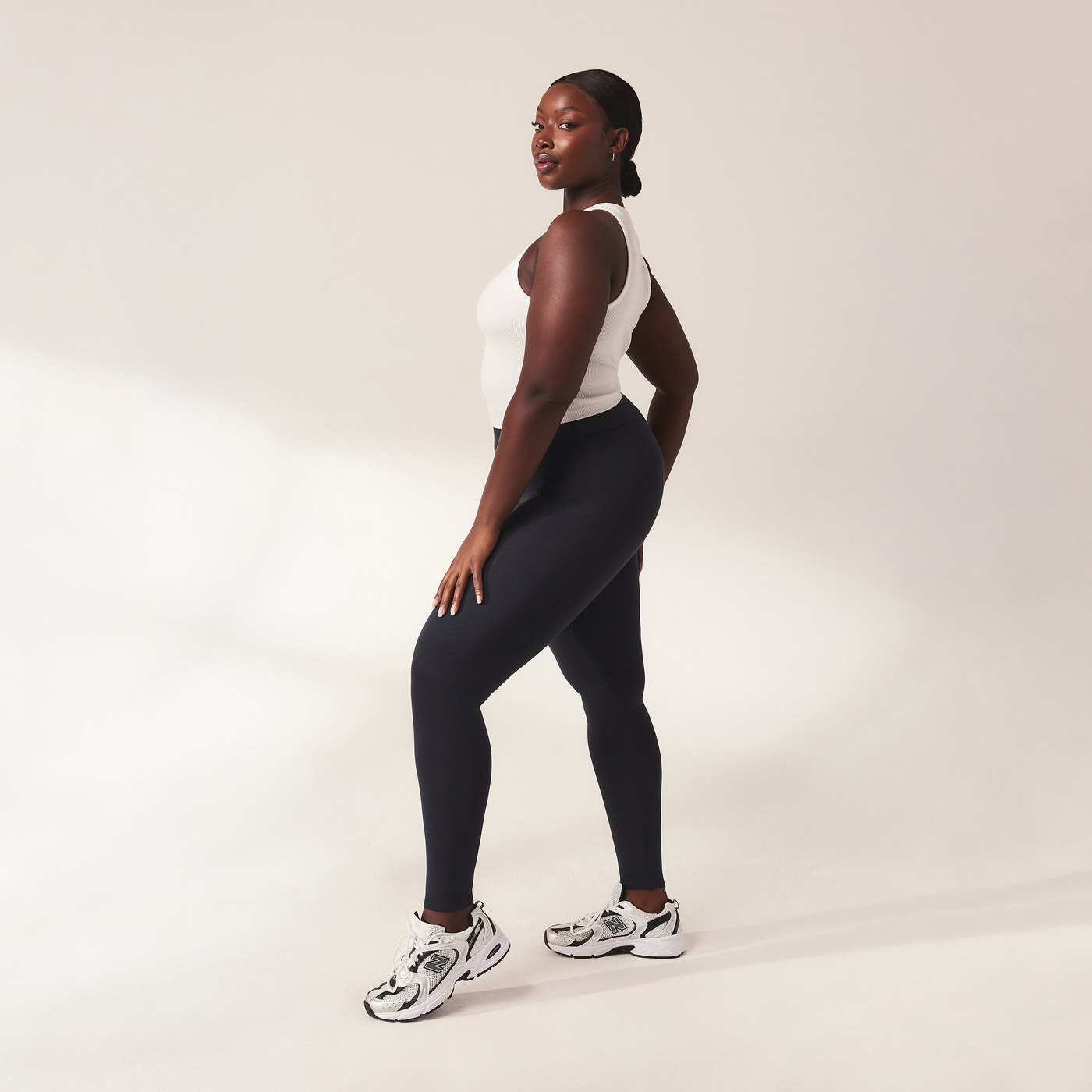 Leichte Umstands-Schlagleggings - Vintage Navy