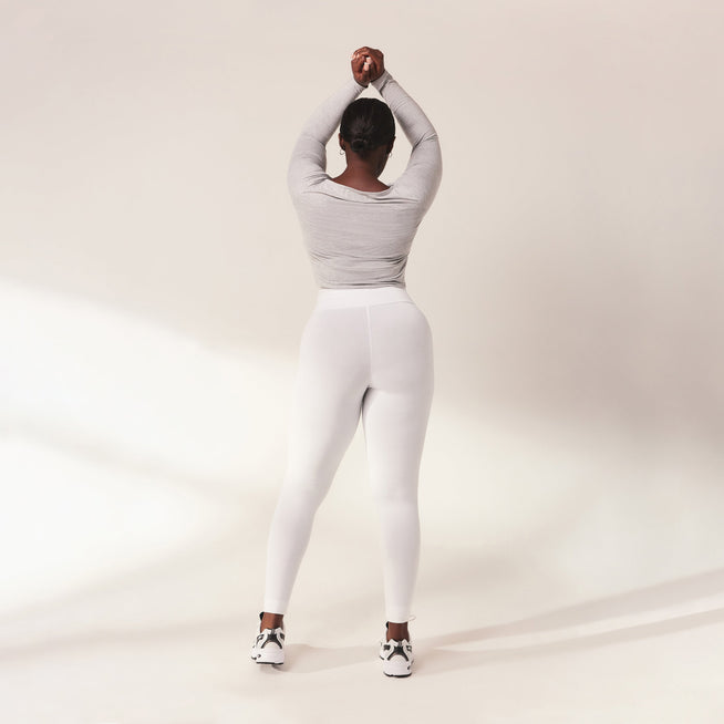 Alltägliche Leichte Leggings - Weiße
