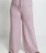 Lounge Strickhose Mit Weitem Bein Curvy - Pink