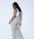 Leinenhose Curvy - Stone