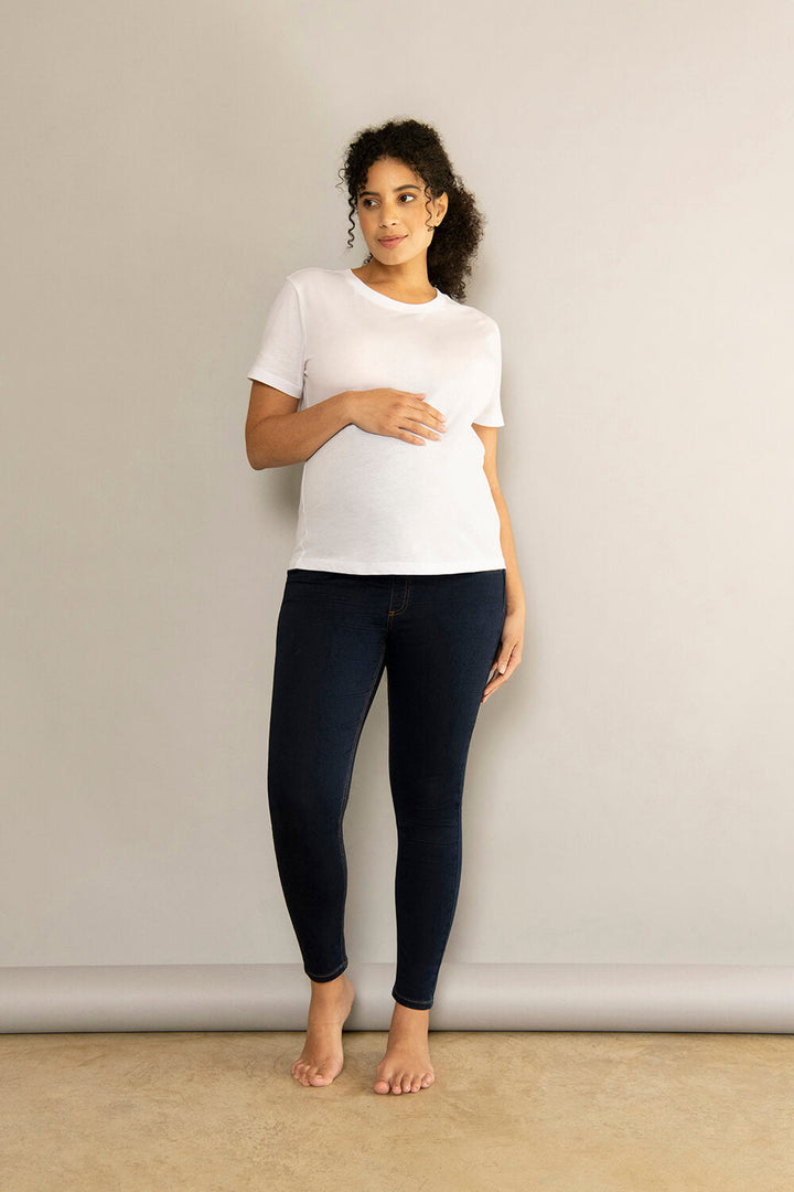 7/8 Umstandsjeggings - Dunkelblau