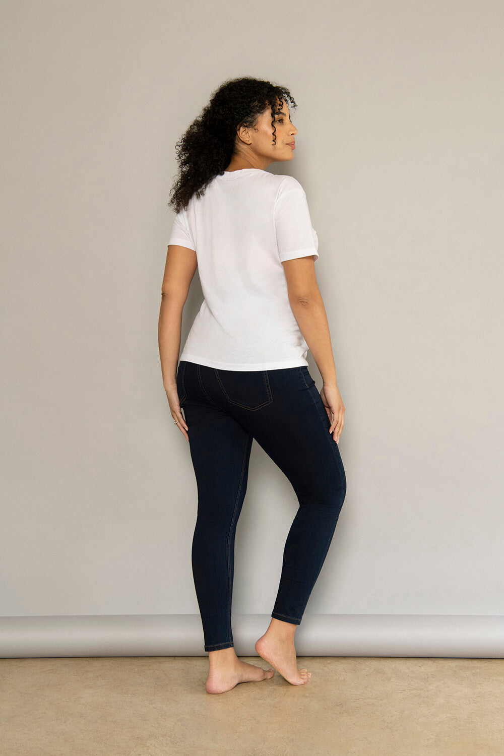 7/8 Umstandsjeggings - Dunkelblau
