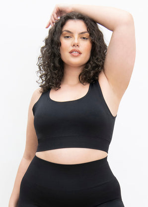 Ultimate Seamless Bralette - Black