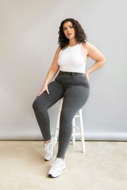 Ultimate Jeggings Curvy - Grey