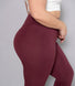 Everyday Radlerhose Lightweight Curvy - Burgundy