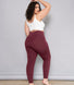 Everyday Radlerhose Lightweight Curvy - Burgundy