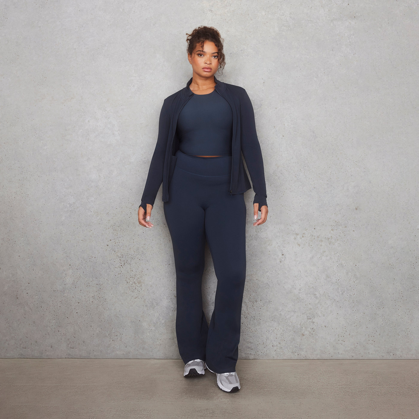 Empower Schlaghose Leggings Curvy - Vintage Navy