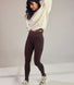 Everyday High Waisted Leggings - Chocolate Brown