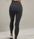 Everyday High Waisted Leggings - Dark Grey Marl