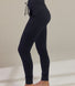 Recharge High Waisted Jogginghose - Midnight Black