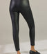 High Waisted Leggings in Lederoptik - Black
