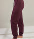Luxus Lounge Jogginghose - Dark Cherry