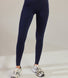 Everyday High Waisted Leggings - Navy Blue
