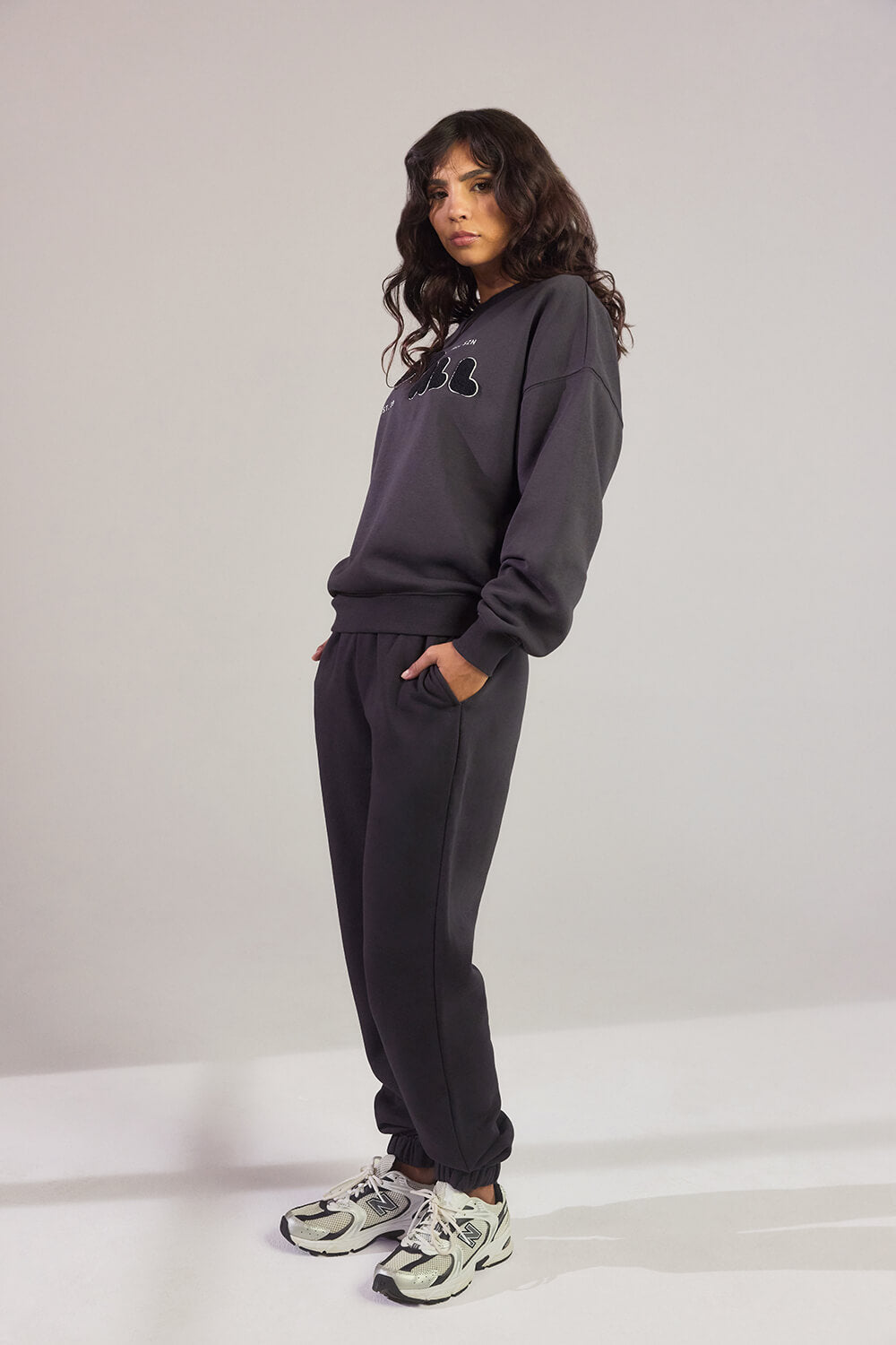 ALL SZN Übergröße Bio-Sweatshirt Style 2 - Shadow