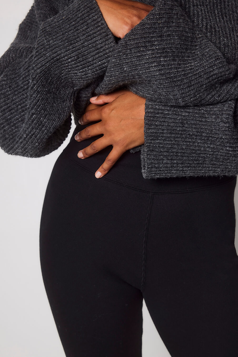 Leggings Extreme Mit Fleecefütterung - Schwarze
