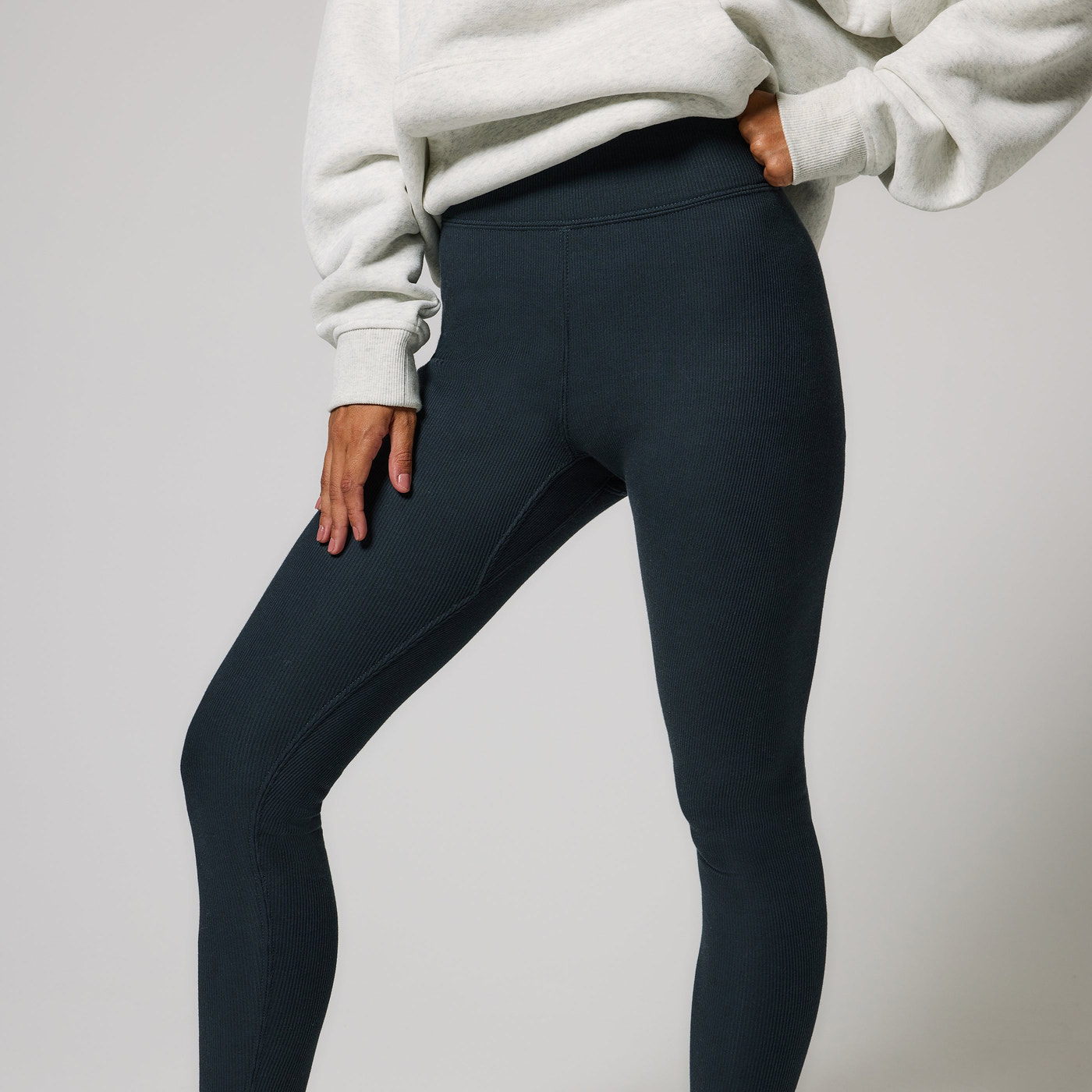 Leggings Extreme Mit Fleecefütterung Curvy - Vintage Navy