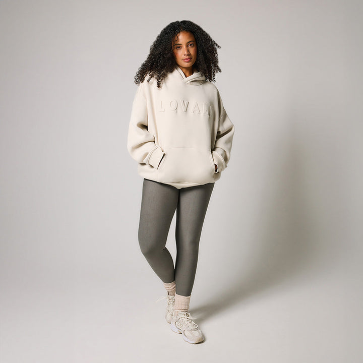 Winter Alltags-Leggings mit hoher Taille – Schiefergrün