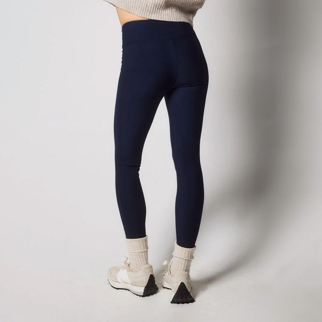 Alltägliche Winter Leggings mit hoher Taille - Navy