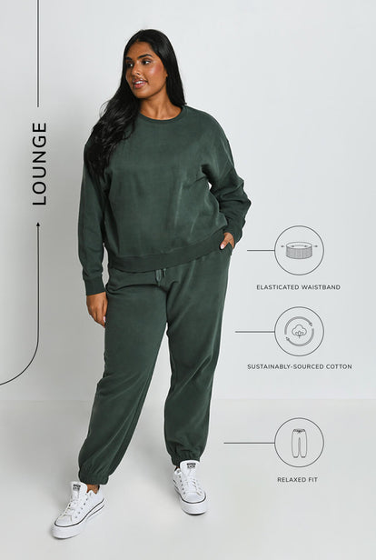 Everyday Jogginghose Komfort - Forest Green