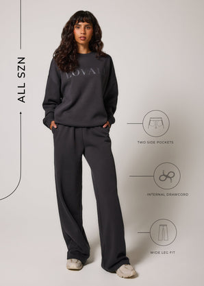 ALL SZN Bio-Jogger mit weitem Bein Curvy - Shadow