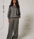 ALL SZN Bio-Jogger mit weitem Bein Curvy - Slate Green