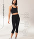 Cropped Leggings Lightweight - Black