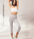 Cropped Leggings Lightweight Curvy - Light Grey