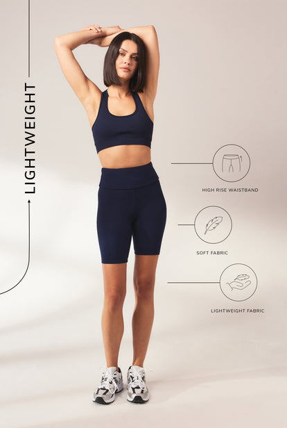 Everyday Radlerhose Lightweight Curvy - Navy