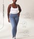 Everyday Radlerhose Lightweight Curvy - Steel Blue