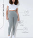 Everyday High Waisted Leggins Lightweight - Sage Green