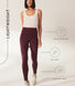 Everyday Radlerhose Lightweight Curvy - Burgundy