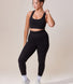 Curve Sculpt Seamless Sports Bra - Black