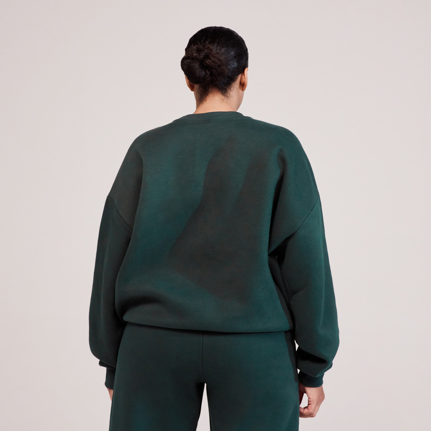 Curve Heavyweight Oversized Sweatshirt Campus - Pine