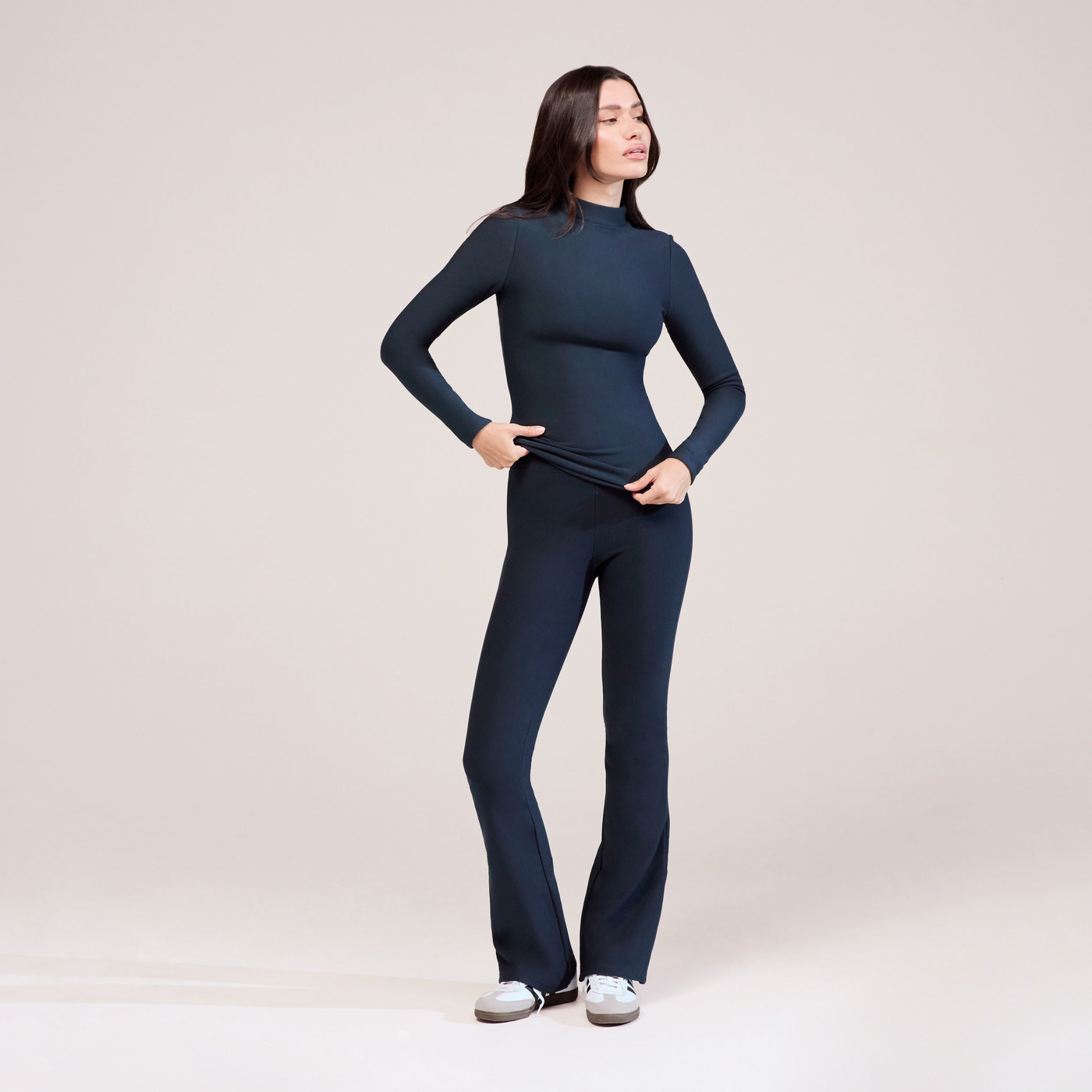 Winter Thermal Top - Vintage Navy
