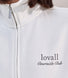 ALL SZN Organic Funnel Neck Zip Through - Off White