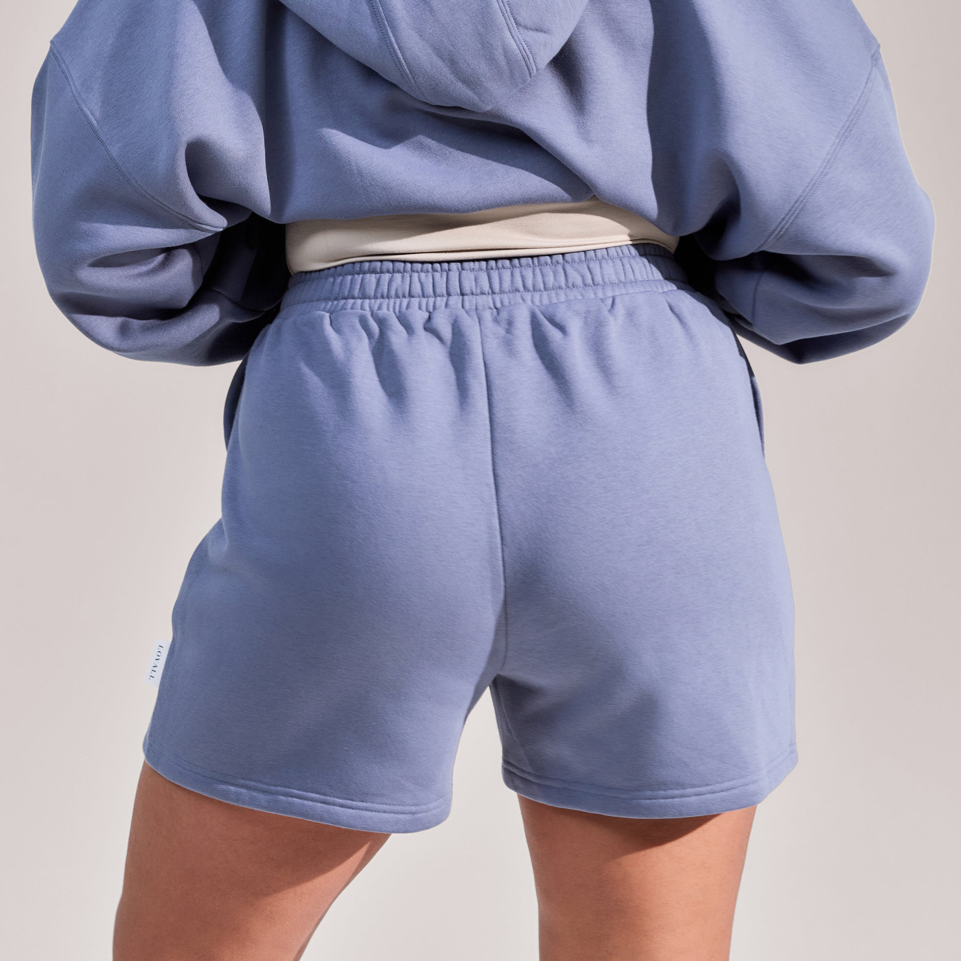 Curve ALL SZN Organic Sweat Shorts - Ice Blue