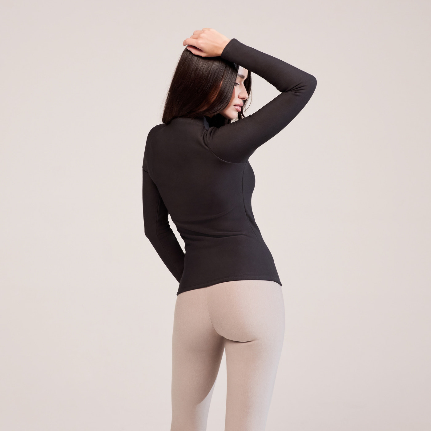 Winter Thermal Top - Black Coffee