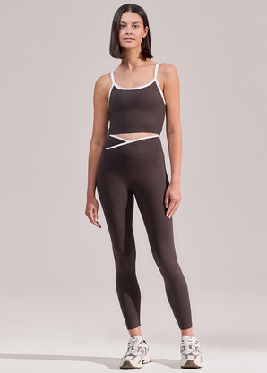 Ultimate Everyday Vest Top - Black Coffee