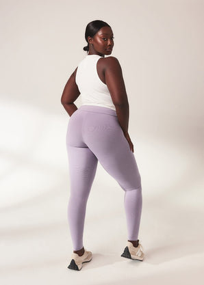 Everyday High Waisted Leggins Lightweight - Mauve