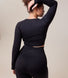 Sculpt Seamless Long Sleeve Top - Black