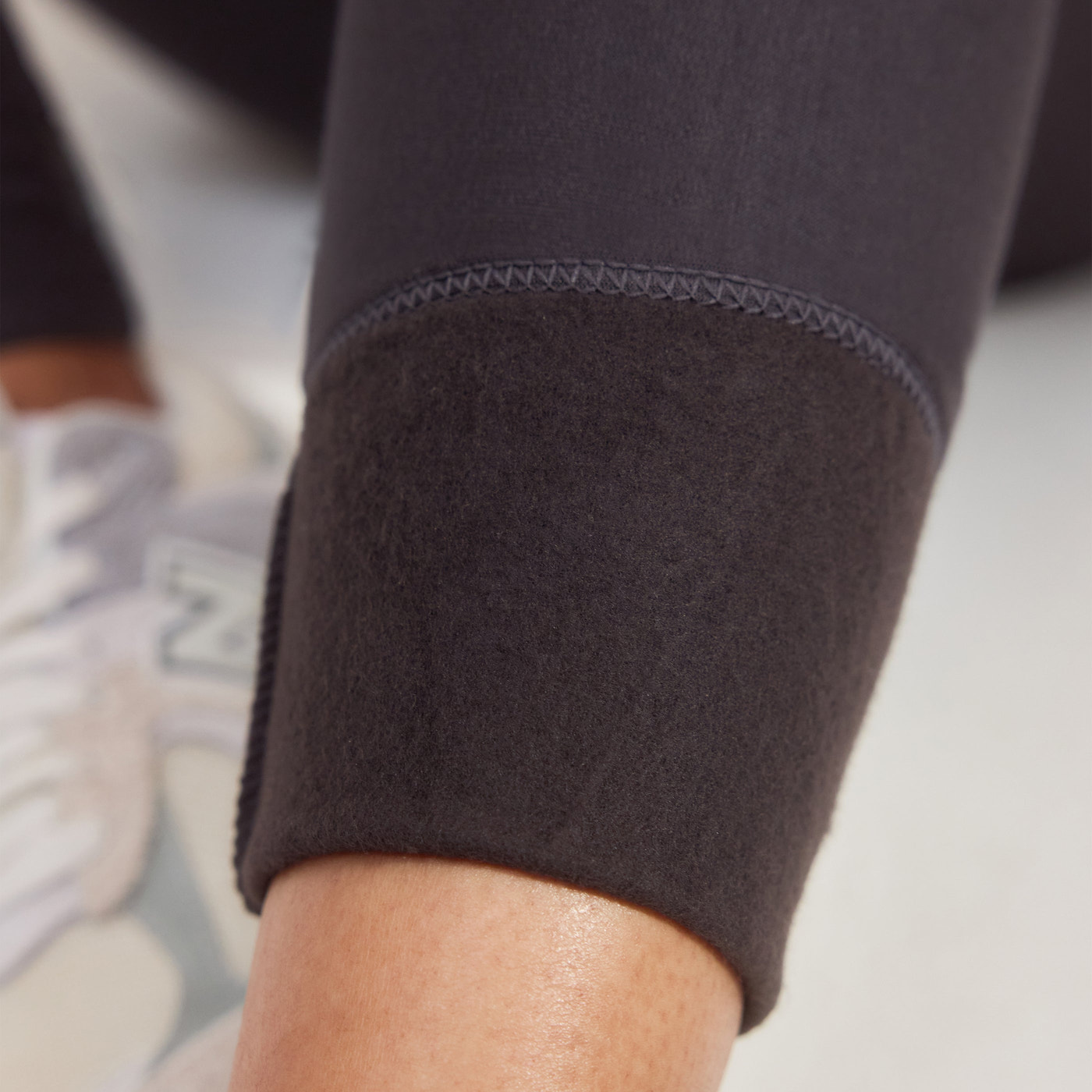 Alltägliche Winter Umstandsleggings mit hoher Taille - Dunkelgraue
