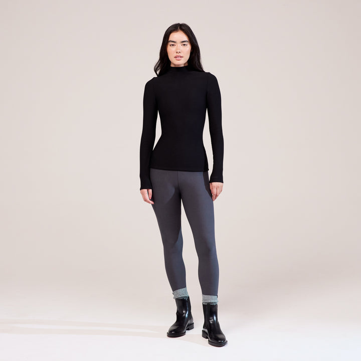 Winter Everyday High Waisted Leggings – Dunkelgrau