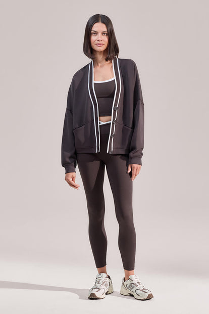 Ultimate Everyday Cardigan - Black Coffee
