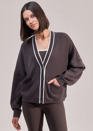 Ultimate Everyday Cardigan - Black Coffee
