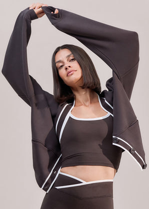 Ultimate Everyday Cardigan - Black Coffee