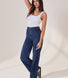 Wide Leg Jeans - Dark Blue
