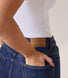 Wide Leg Jeans - Dark Blue